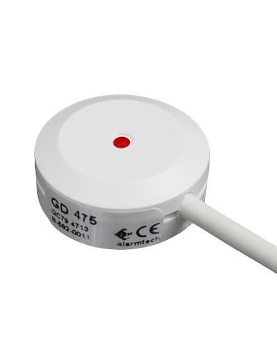 Alarmtech B GD 475-6 Glass Break Detector for Laminated Glass with Transistor Output, Grade 2, 6m Cable, White